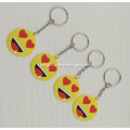 Promotional Emoticons and Smileys PVC Keyring